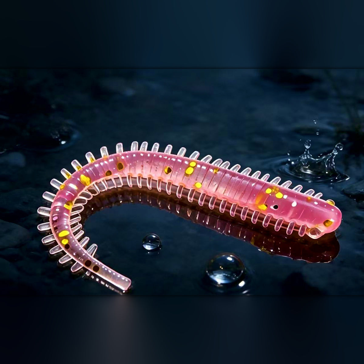 Soft Worm Lure, Floating Bionic, 4.5 cm & 6 cm (1.8 in & 2.4 in)
