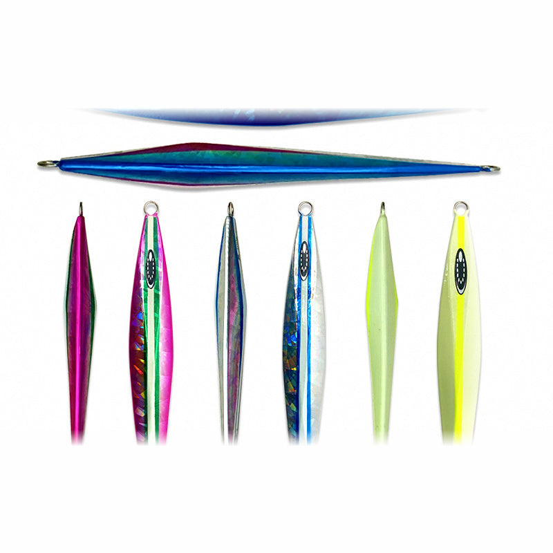 Fast-Sink Glow Metal Jig, 200–400 g (7–14 oz)