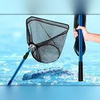Folding Triangle Landing Net, Aluminum, 1.9–2.2 m (6.2–7.2 ft)
