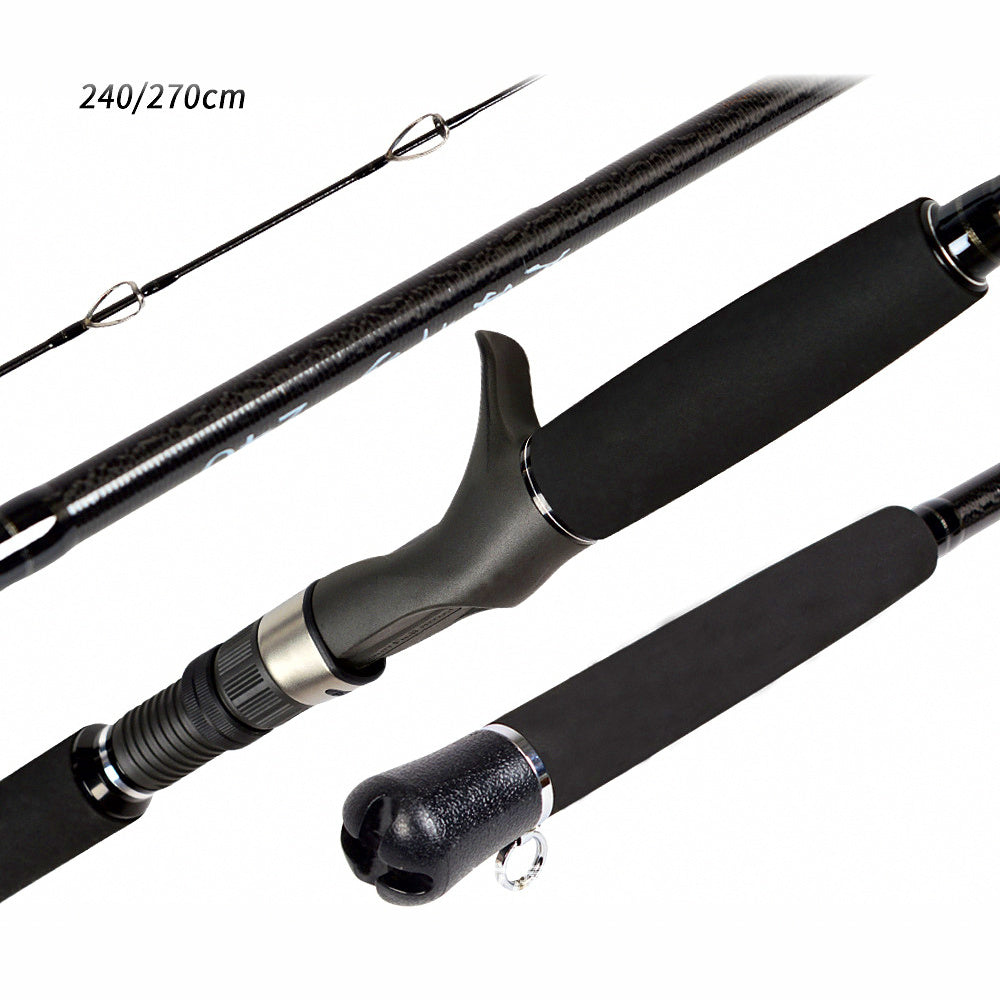 Slow Pitch Jigging Rod, 2-Piece Boat Rod, 2.4–2.7 m (7'10"–8'10")