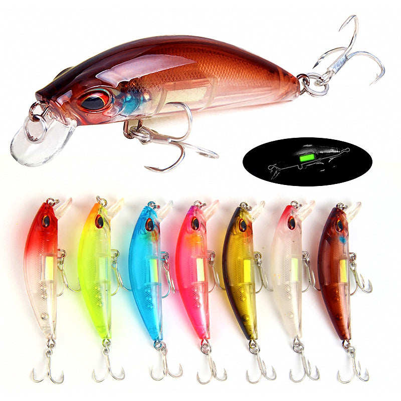 Long Cast Rattling Minnow Hard Bait, 7 cm (2.8 in), 11.4 g