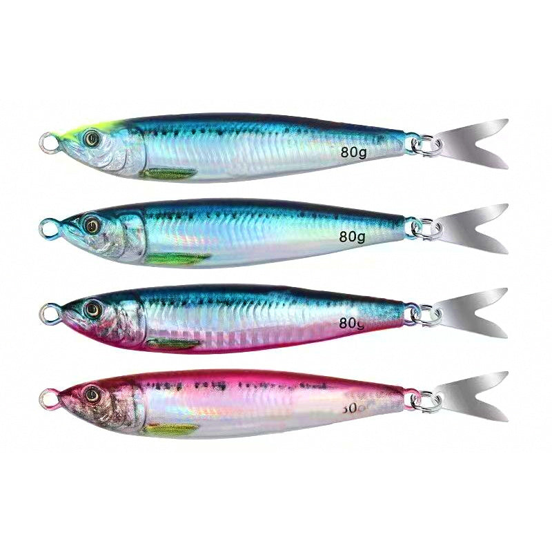 Glow UV Slow Pitch Jig, 20–130 g (0.7–4.6 oz)
