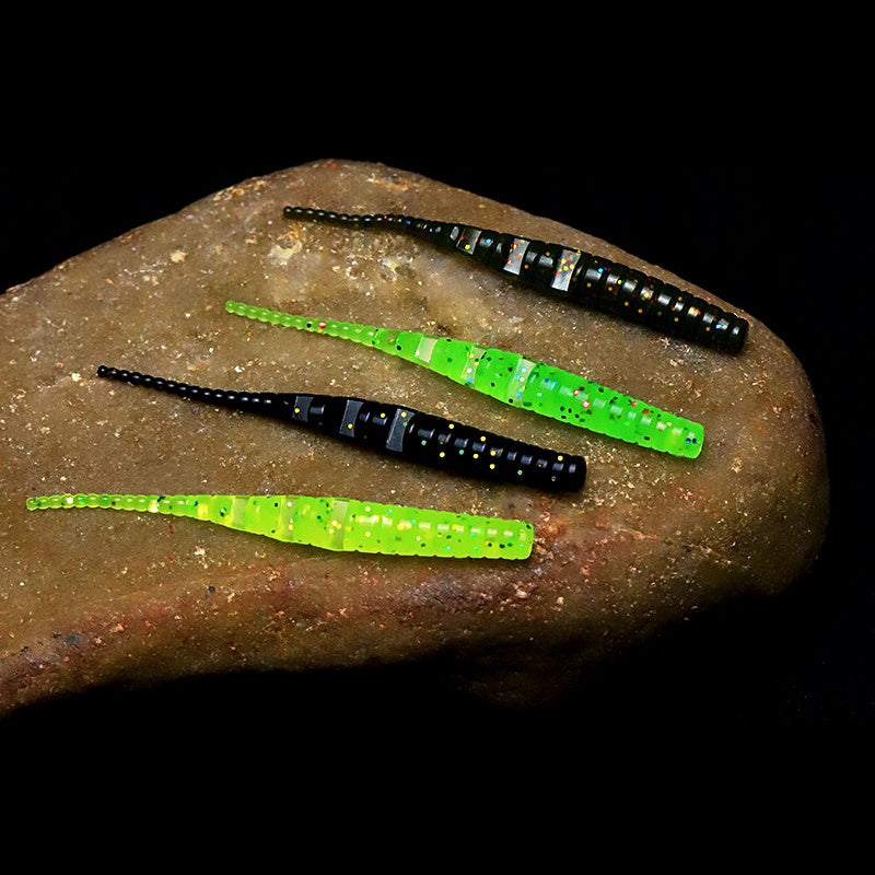 T-Tail Shrimp Soft Plastic Bait, 4 cm & 5 cm (1.6 & 2 in)