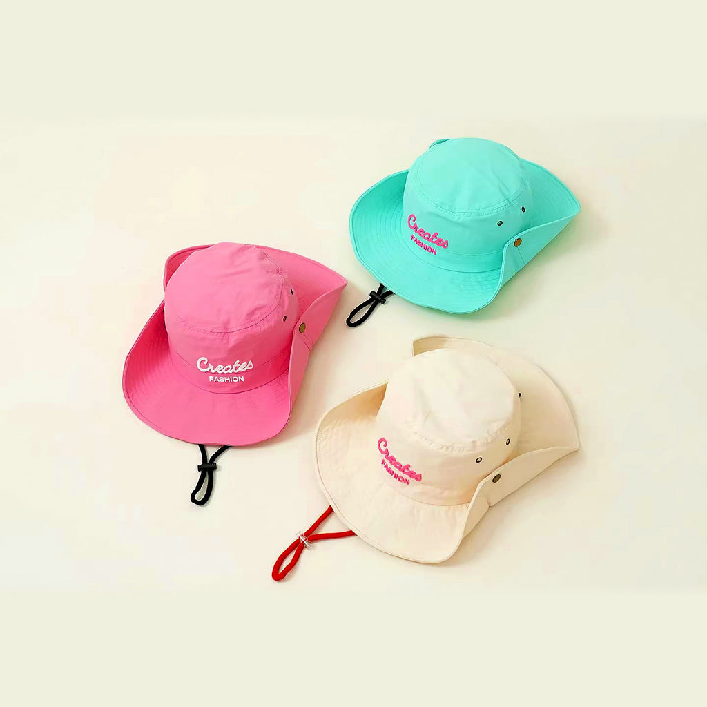 Quick-Dry Bucket Hat, Sun Protection, Kids & Adult Sizes