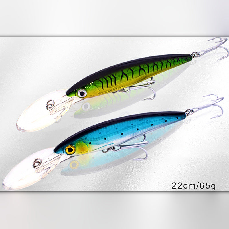Deep Diving Trolling Minnow, 65 g (2.3 oz), 22 cm (8.7 in)