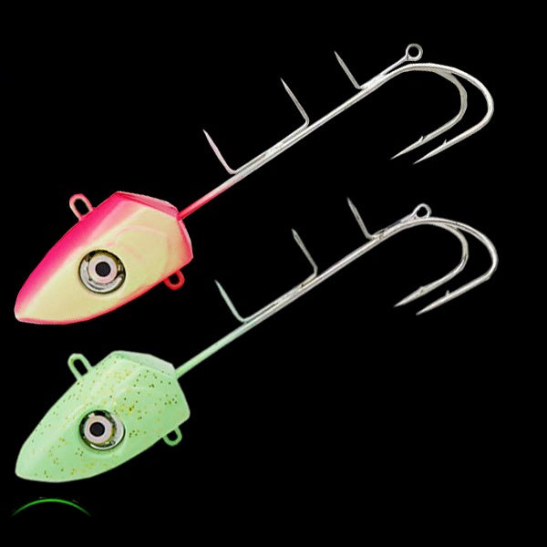 LED Glow Slow Pitch Jig, 100–300 g (3.5–10.6 oz)