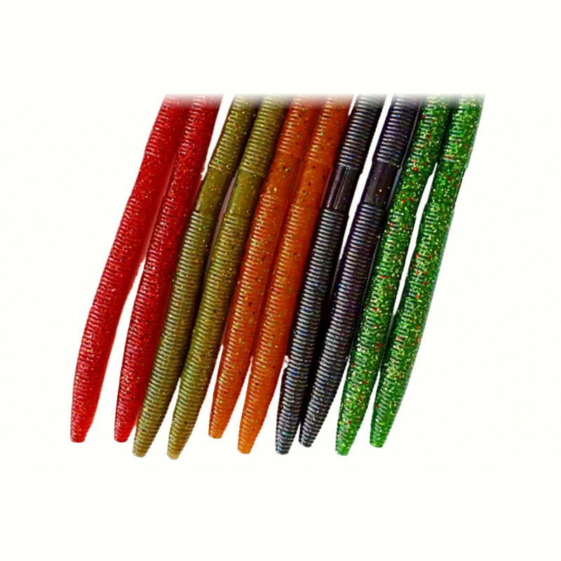 Noodle Worm Soft Plastic Bait, 10 cm & 14 cm (4 in & 5.5 in)