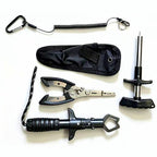 Stainless Steel Fishing Pliers Set, Split Ring & Fish Gripper