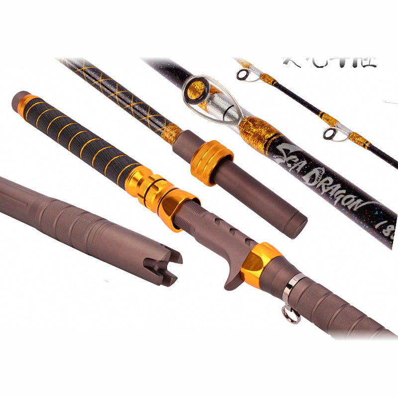 Solid Fiberglass Boat Rod for Electric Reels, 1.8–2.4 m (5.9–7.9 ft)