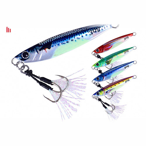 3D Scale Metal Jig, 15–80 g (0.5–2.8 oz)
