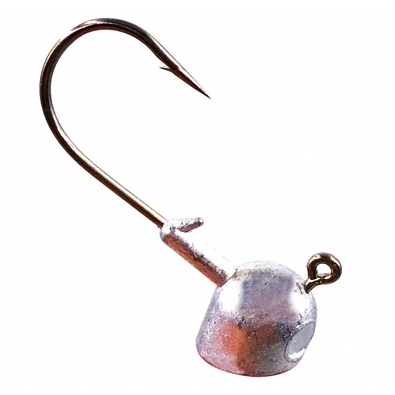 Round Head Jig Heads for Soft Baits, 3.5–18 g (0.12–0.63 oz)