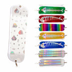 Trolling Flasher Lure, Single Fin, 28 cm (11 in), 100 g (3.5 oz)