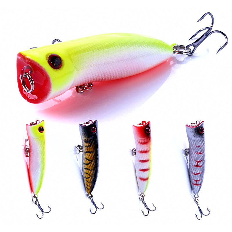 Floating Popper Topwater Lure, 5.5 cm (2.2 in), 5.5 g (0.19 oz)