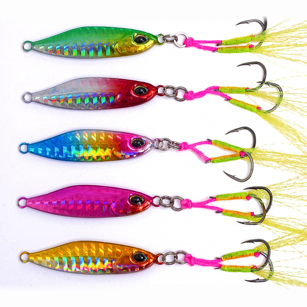 Fish Scale Metal Jig, 7–20 g (0.25–0.7 oz)