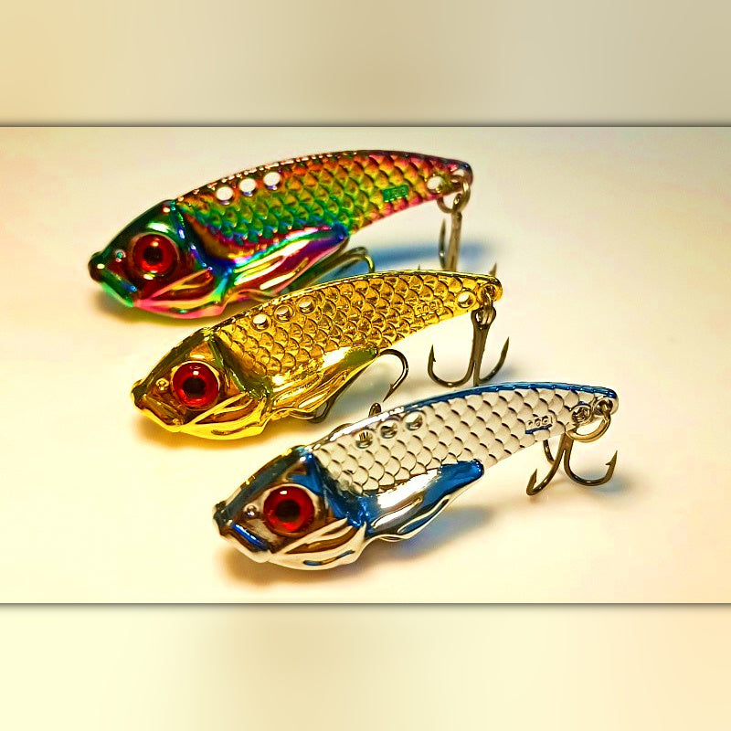 Zinc Alloy VIB Vibration Lure, 3.5–15 g (0.12–0.53 oz)