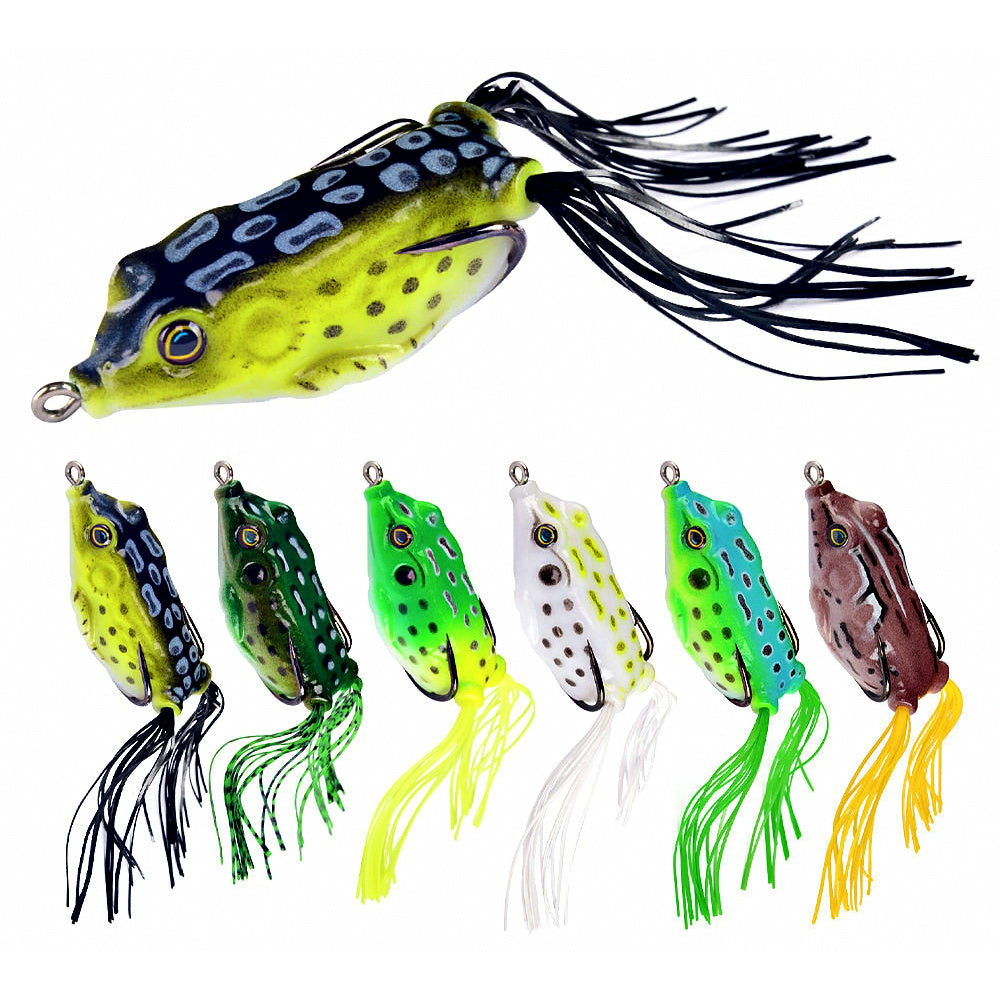 Soft Frog Lure, Noise Frog Bait for Snakehead & Bass