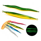Glow Slow Pitch Jig, Long S Shape, 130–180 g (4.6–6.3 oz)