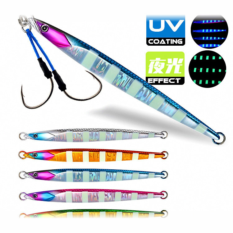 Glow Metal Jig, 100–150 g (3.5–5.3 oz)