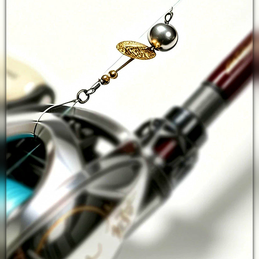 Micro Spinner Jig, Single Hook, 2.5–5 g (0.09–0.18 oz)