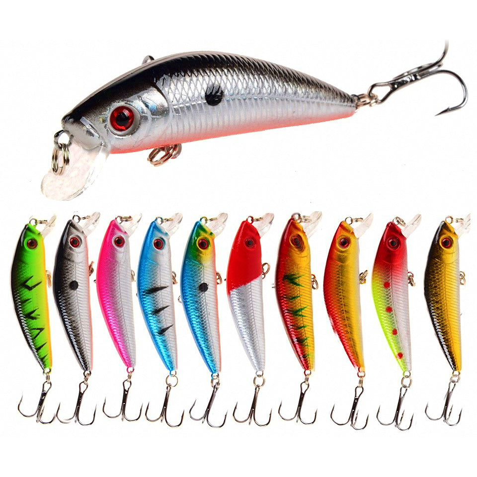 Floating Minnow Lure, 7 cm (2.8 in), 7.5 g (0.26 oz)