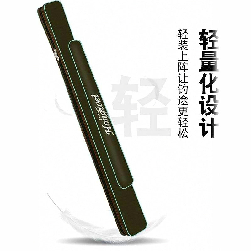 Canvas Single-Layer Fishing Rod Bag, 80–130 cm (31–51 in)