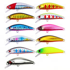 Sinking Minnow Lure, 2.6–10 g (0.09–0.35 oz), 4.3–7.5 cm