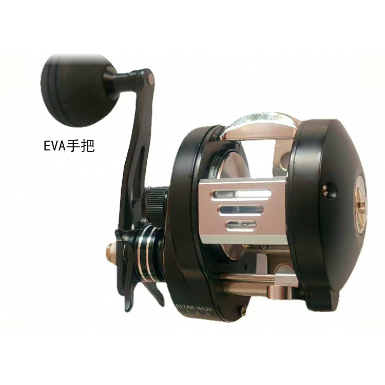 Baitcasting Reel 6.3:1, Aluminum Frame, 280 g (9.9 oz)