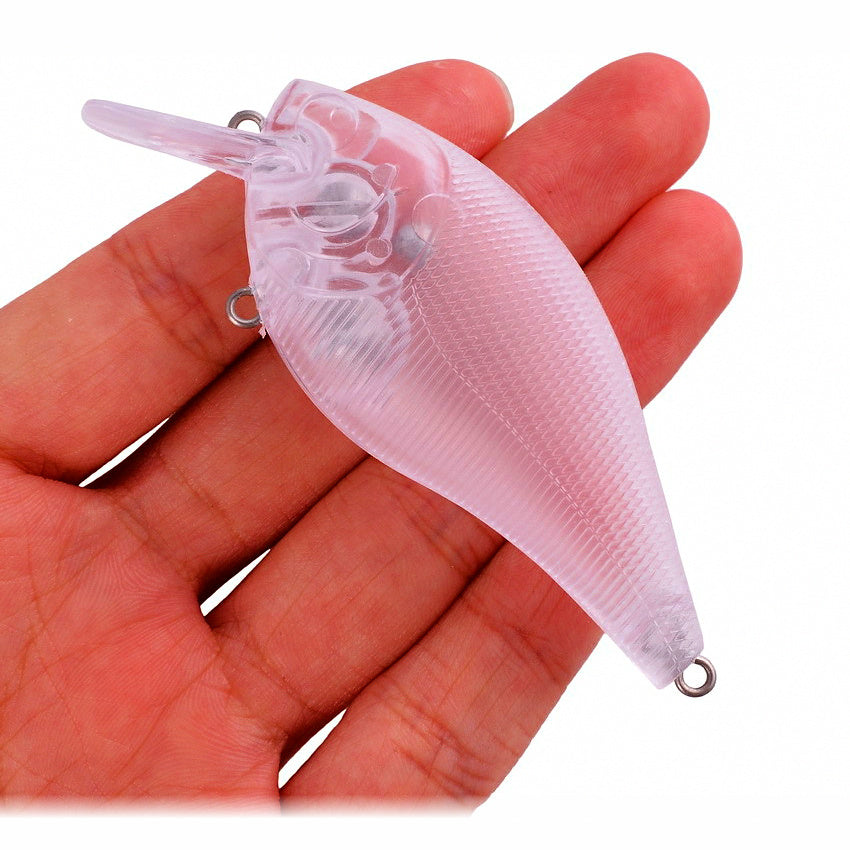 Unpainted Minnow Lure Blank, 8.4 cm (3.3 in), 13.4 g (0.47 oz)