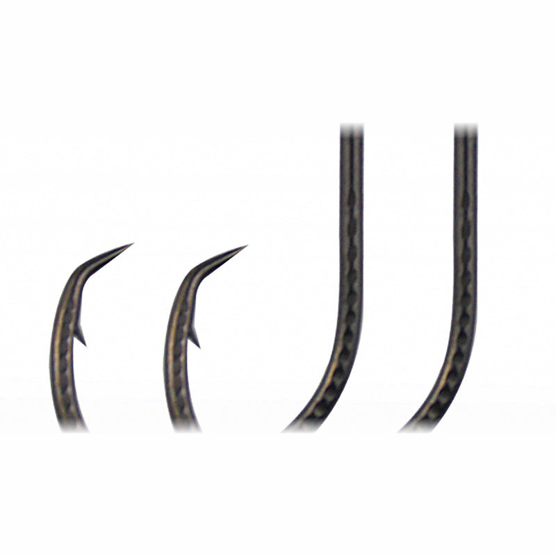 Octopus Hooks with Tube, Offset Point, 20 Pack