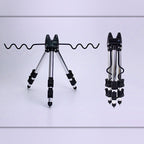 Telescoping Aluminum Tripod Rod Holder, Shore & Raft Fishing