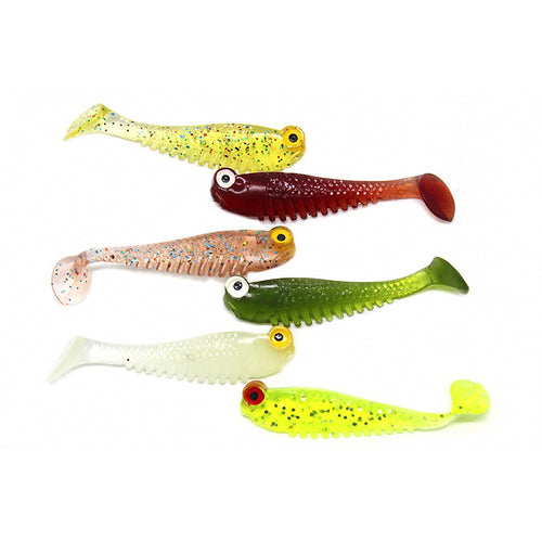 Soft Plastic Swimbait Lure, 5.5 cm (2.2 in) & 7 cm (2.8 in)