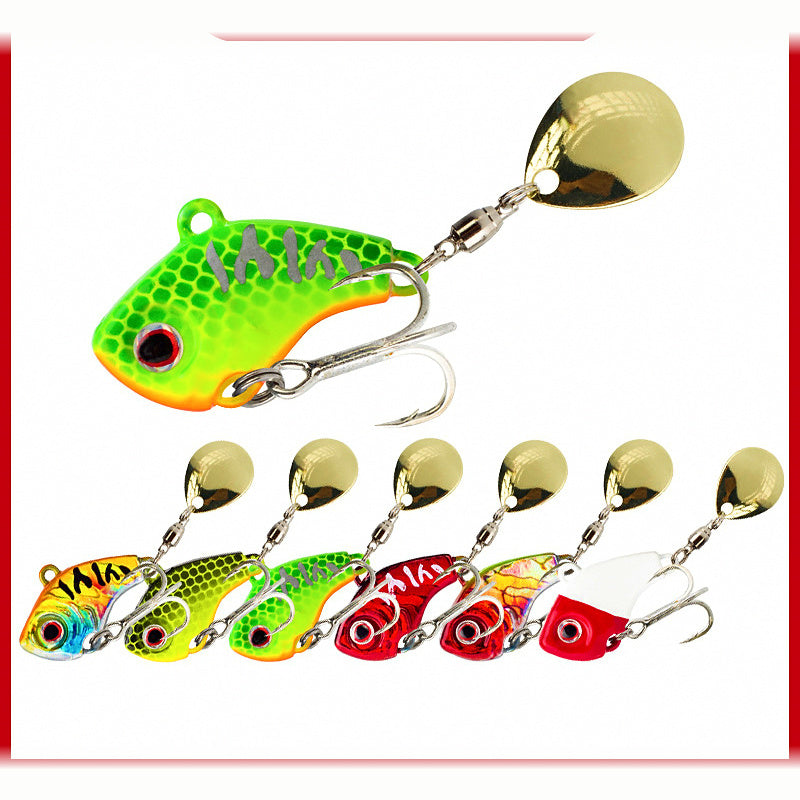 Mini VIB Vibration Lure with Spinner Blade, 5–20 g (0.18–0.7 oz)