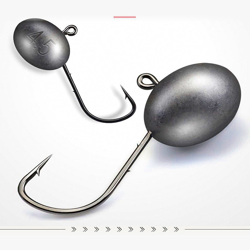 Double Barb Jig Head Hooks, 2–5 g (0.07–0.18 oz)