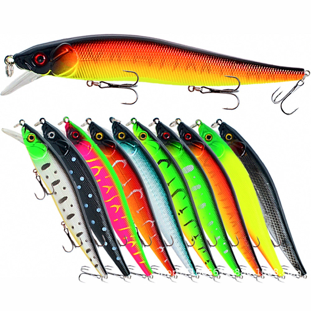 Sinking Minnow Hard Bait, 12 cm (4.7 in), 13.5 g (0.48 oz)