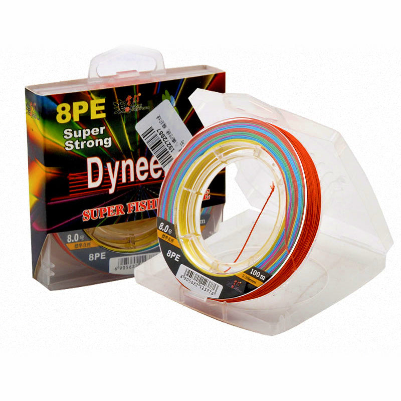 8-Strand PE Braided Fishing Line, 100 m (109 yd)