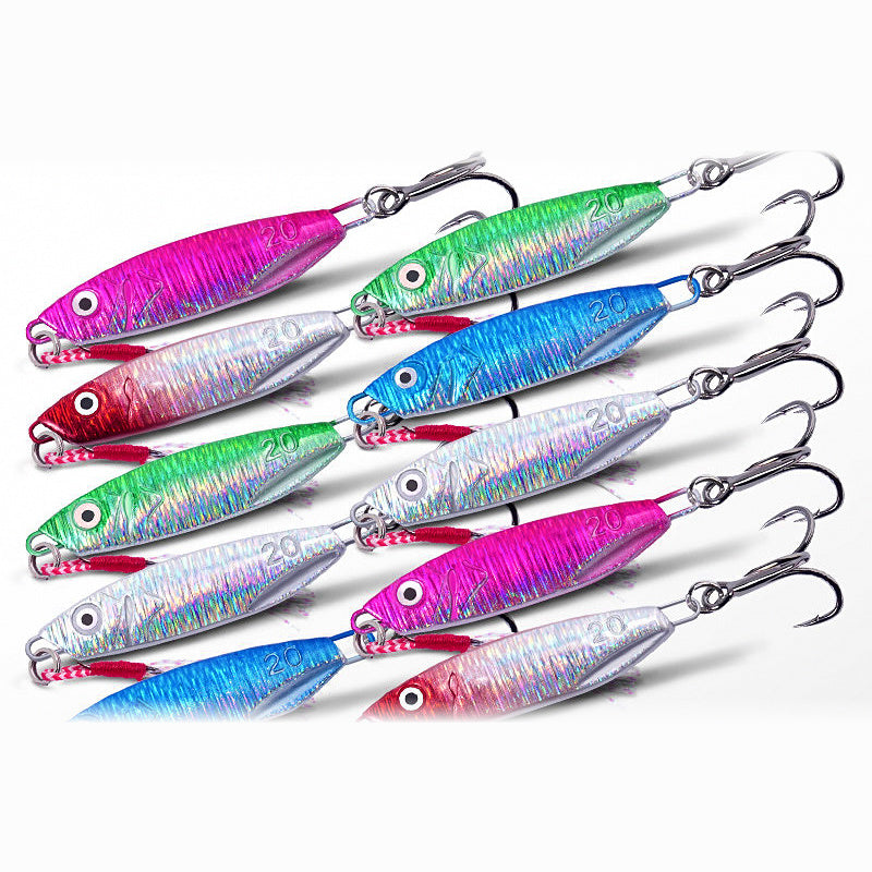 Metal Vibration Blade Bait Set, 7–20 g (0.25–0.7 oz)