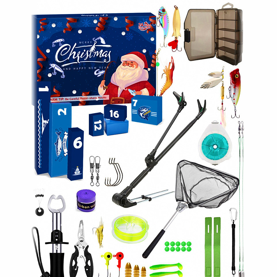 24-Piece Fishing Lure Mystery Box Gift Set