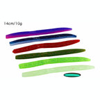 Soft Plastic Worm Bait, 14 cm 10 g (0.35 oz), 10 Pack