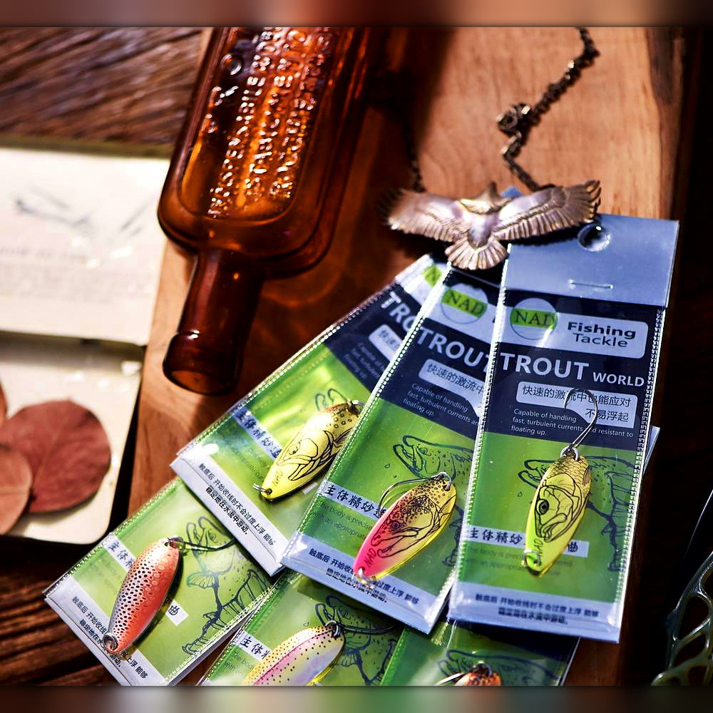 Trout Spoon Lure, 3.5 g & 5 g (0.12 oz & 0.18 oz)