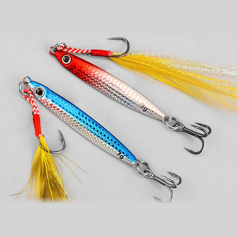 Laser Fish-Scale Metal Jig, 7–40 g (0.25–1.4 oz)
