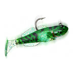 Lead Head Soft Fish Lure, T-Tail, Single Hook, 6–22 g