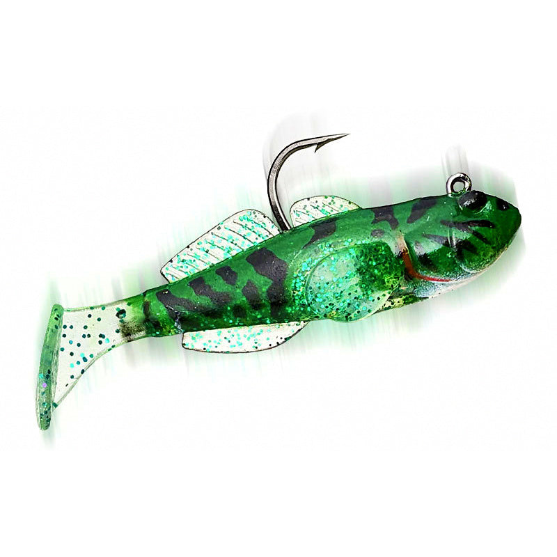 Lead Head Soft Fish Lure, T-Tail, Single Hook, 6–22 g