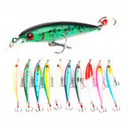 Feathered Treble Minnow Lure, 9 cm 7 g (3.5 in / 0.25 oz)
