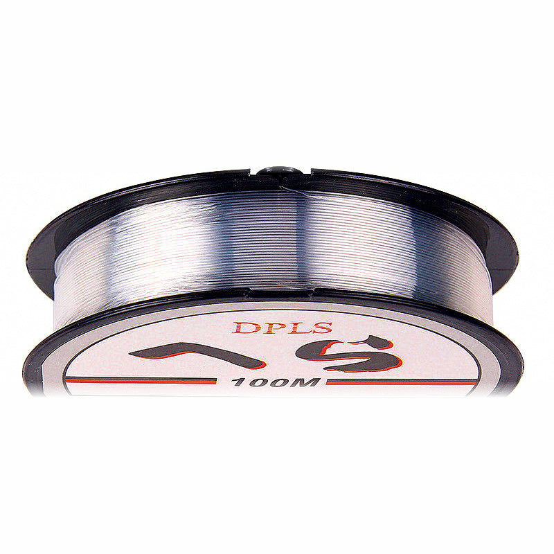Nylon Leader Line, Clear, 100 m (109 yd)