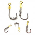 Iseni Swivel Hooks, Sizes 3–16, 5 or 10 Pack