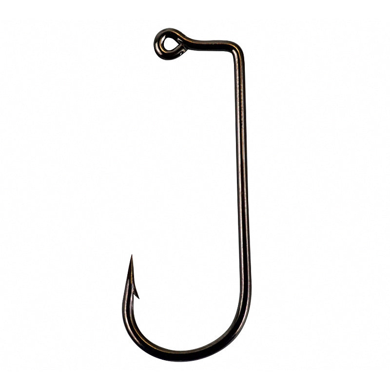 Right-Angle Bent Shank Barbed Hooks, Size 10 to 6/0