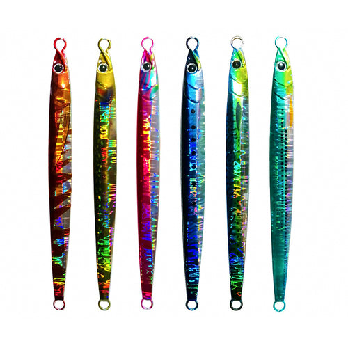 Fast-Sinking Metal Jig, Glow UV, 60–180 g (2.1–6.3 oz)