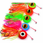 Lead Head Jig with Hook & Streamer, 20–120 g (0.7–4.2 oz)