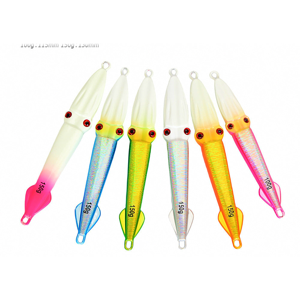 Glow Slow Pitch Jig, 100–150 g (3.5–5.3 oz)