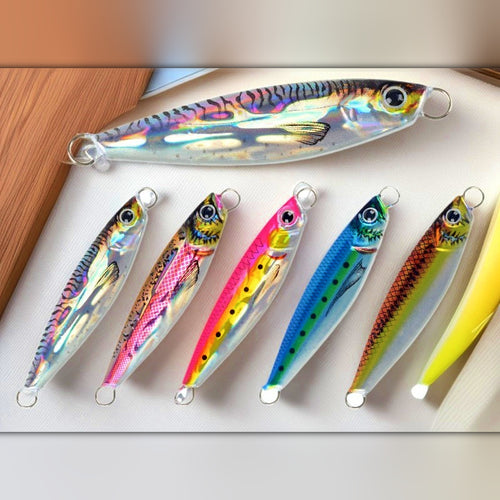 Fast Jigging Metal Jig, 7–80 g (0.25–2.8 oz)
